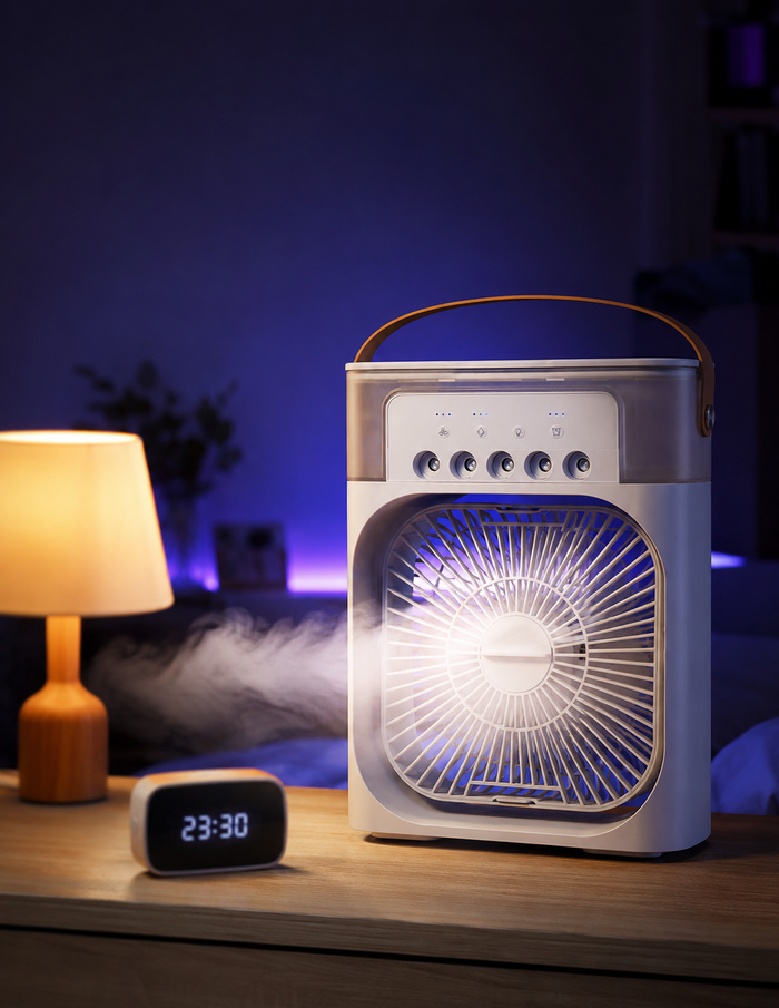 Mini Climatizador Portátil 3en1